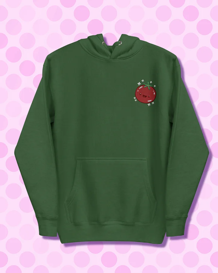 Smiling Tomato Cartoon Unisex Hoodie product image (1)