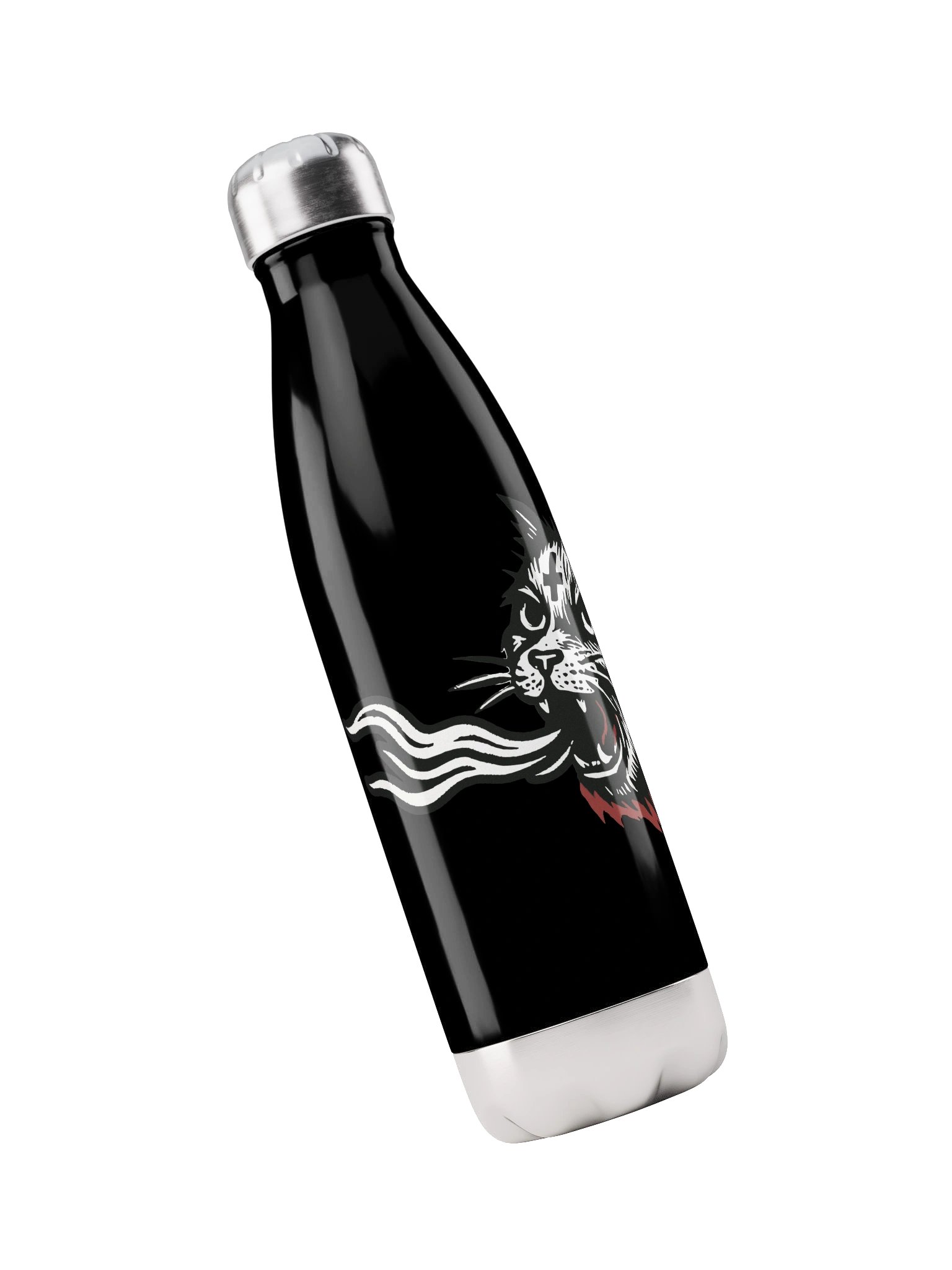 FLAME CAT STAINLESS STEEL WATER BOTTLE product image (6)