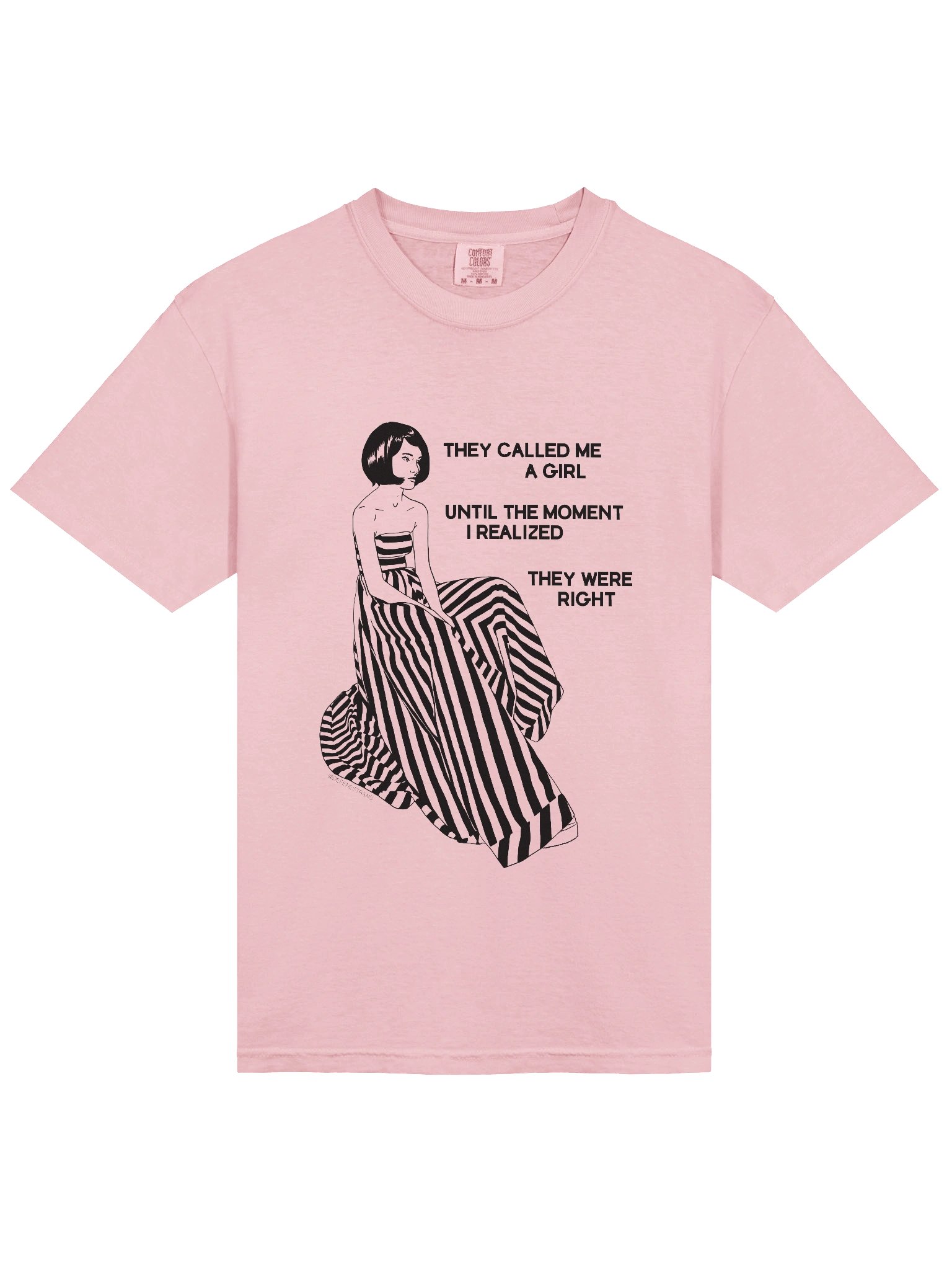 They Called Me a Girl Tee product image (7)