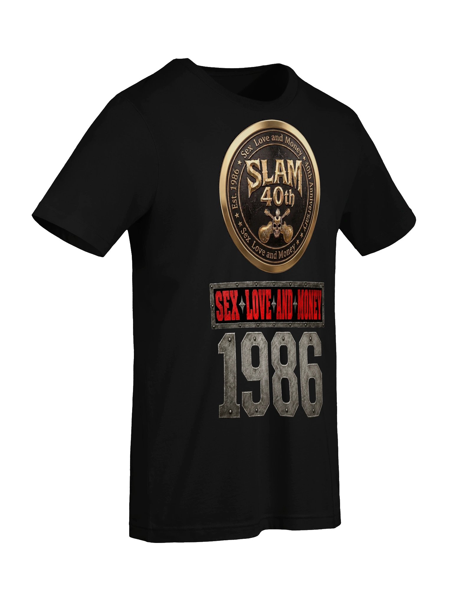 SLAM 40th Anniversary Sex Love and Money Tee product image (7)