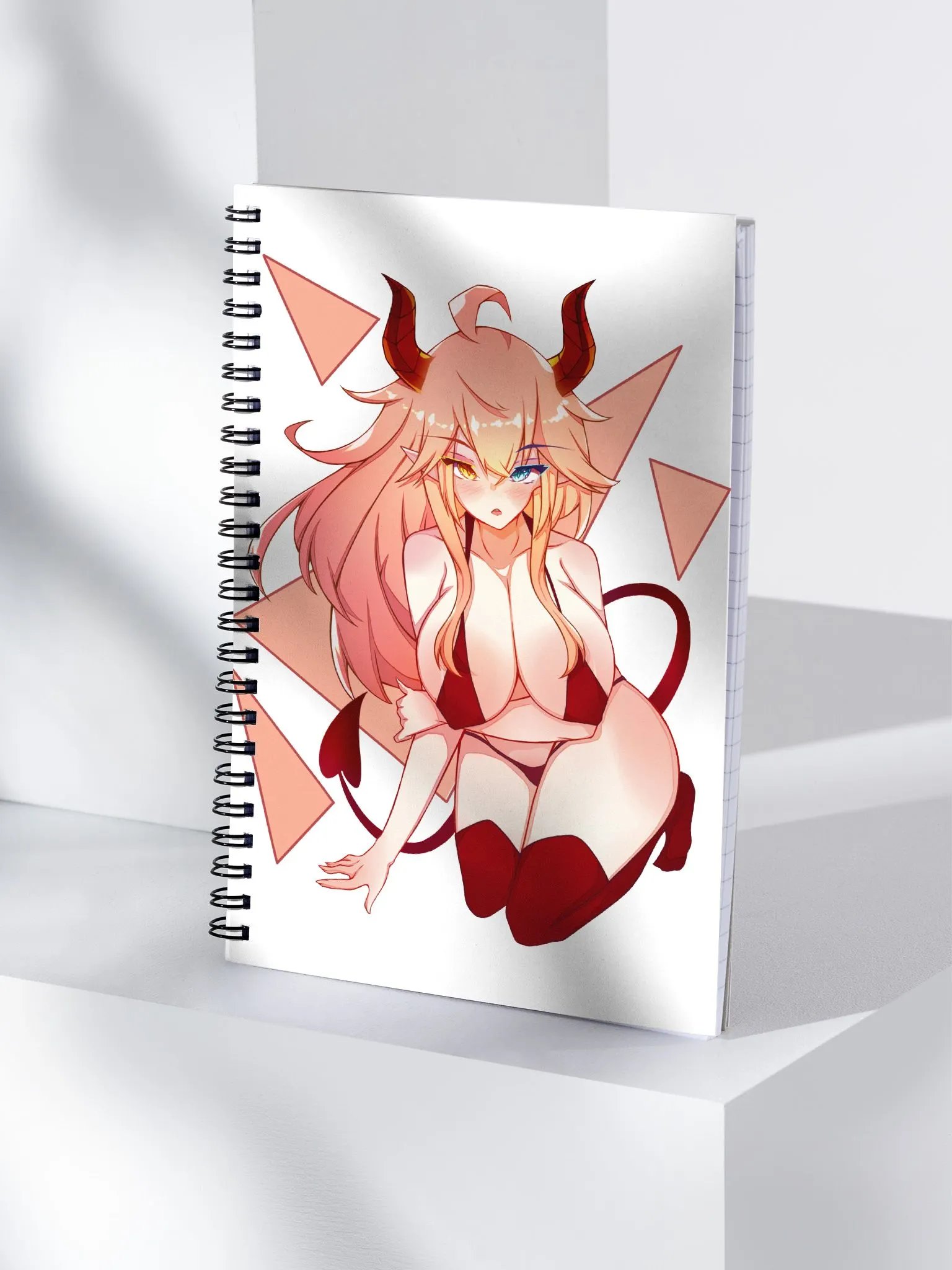 Succubus Peach Spiral Notebook product image (4)