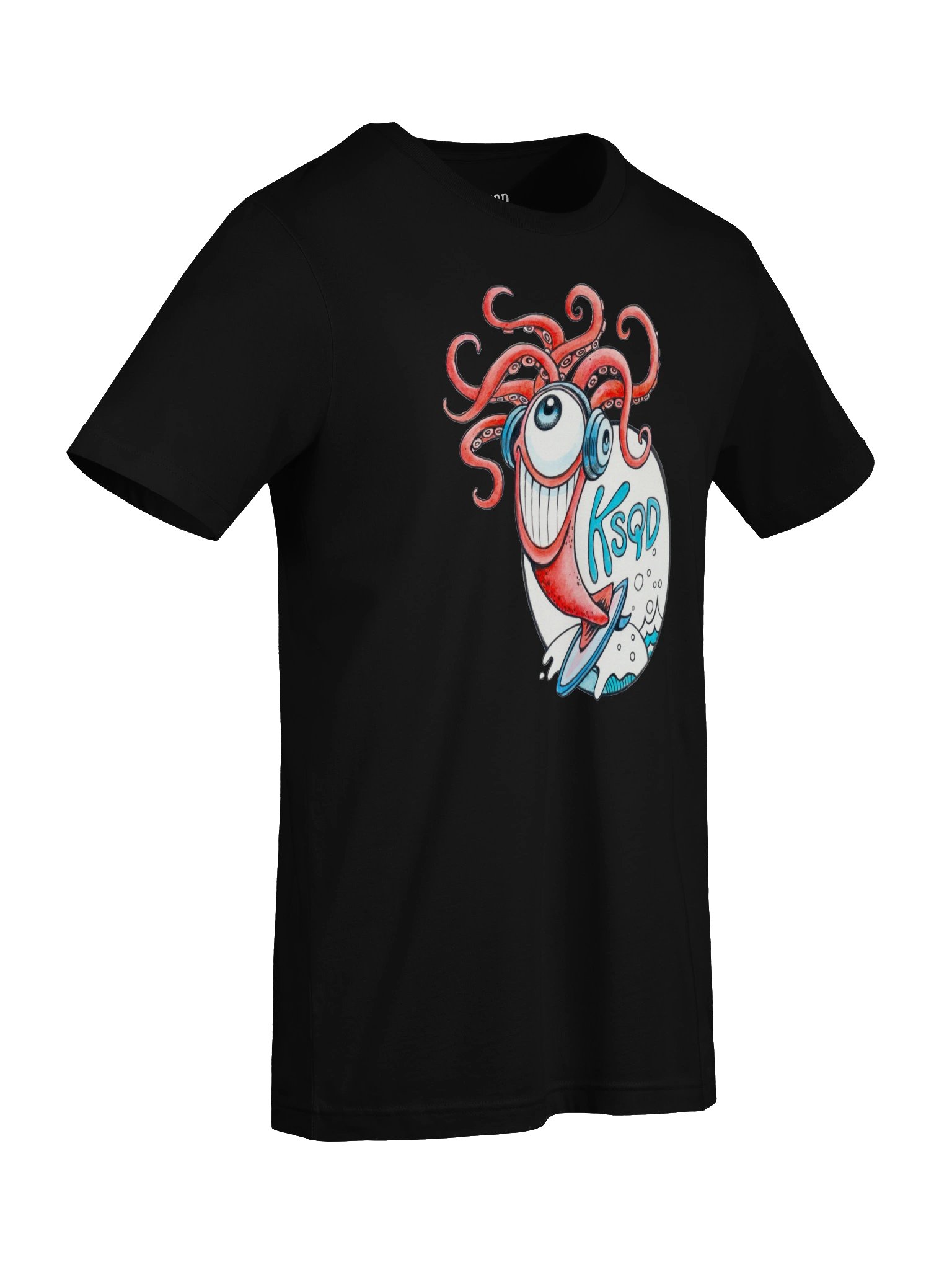 KSQD 2026 Winning Design – Squid & Ocean Dark Edition T-Shirt product image (9)