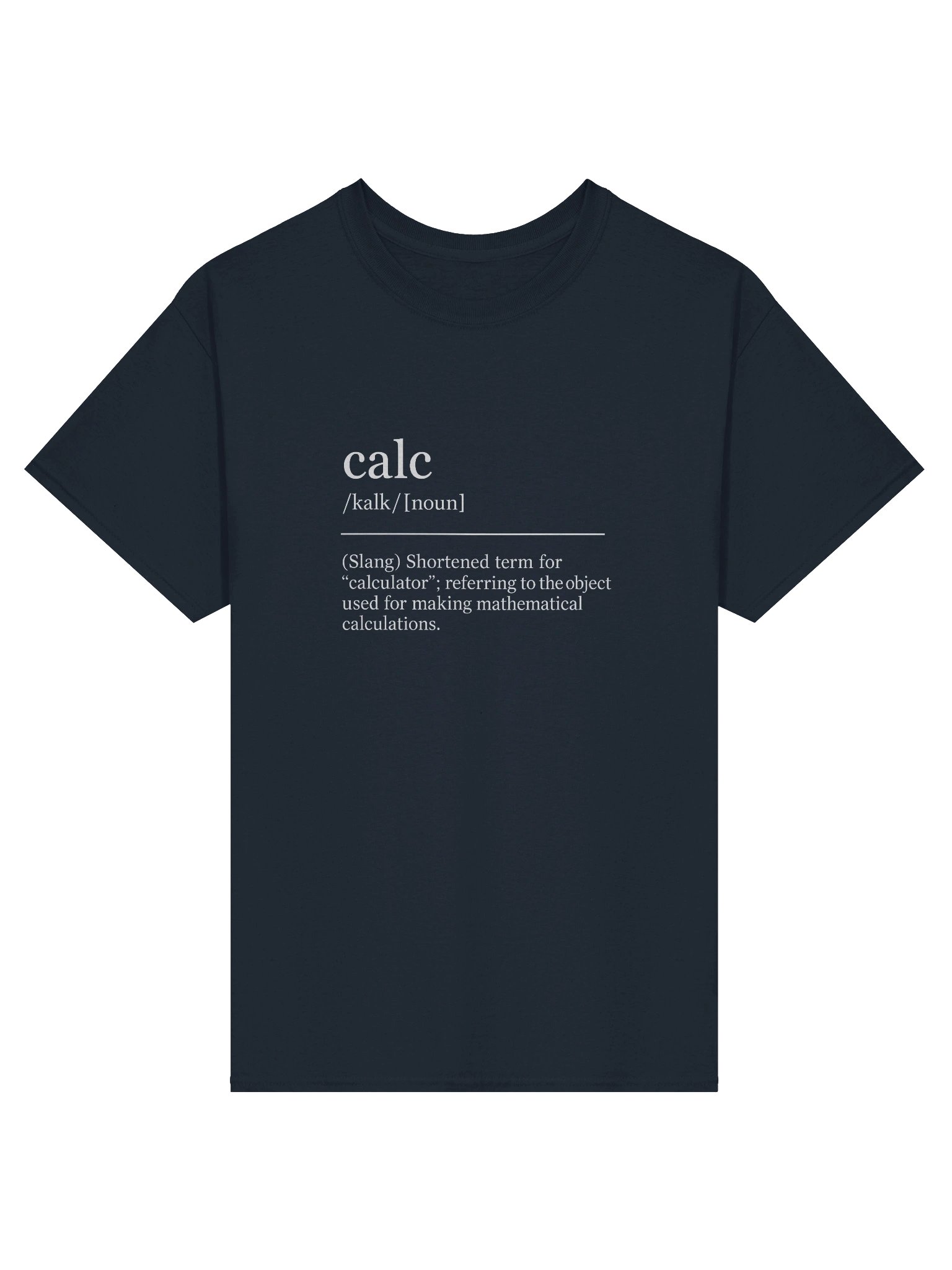 Calc is Short for... Women's Tee product image (13)