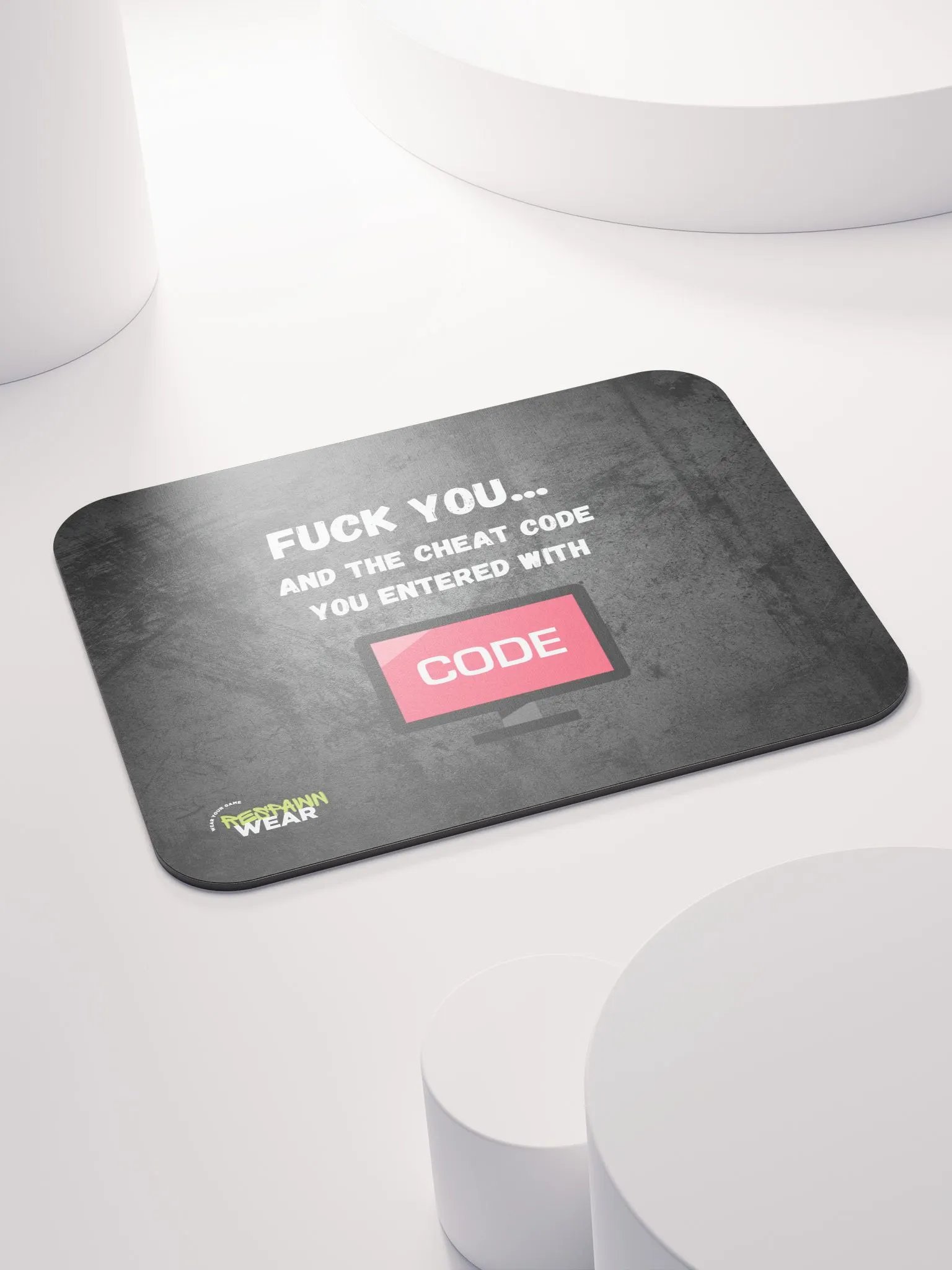 Cheat Code Rebellion Mouse Pad product image (4)