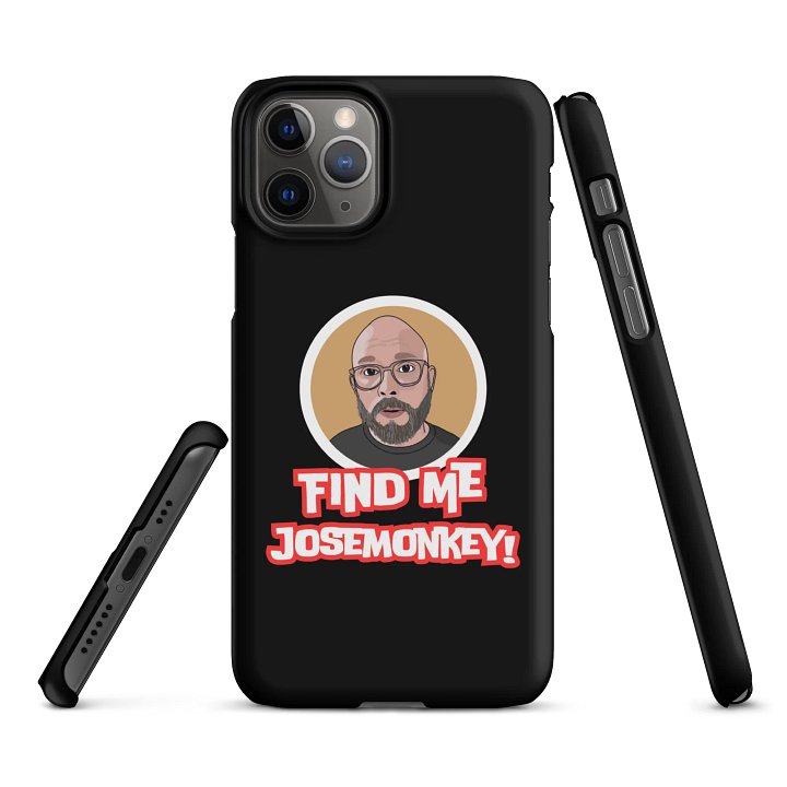 "Find me, josemonkey" iPhone Case product image (2)
