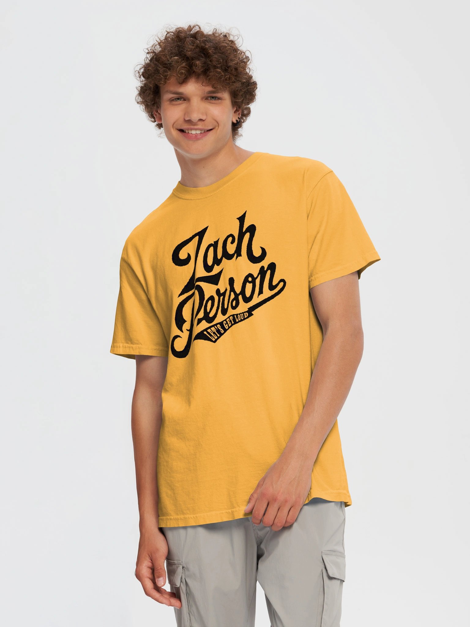 Vintage Script Tee (Gold) product image (5)