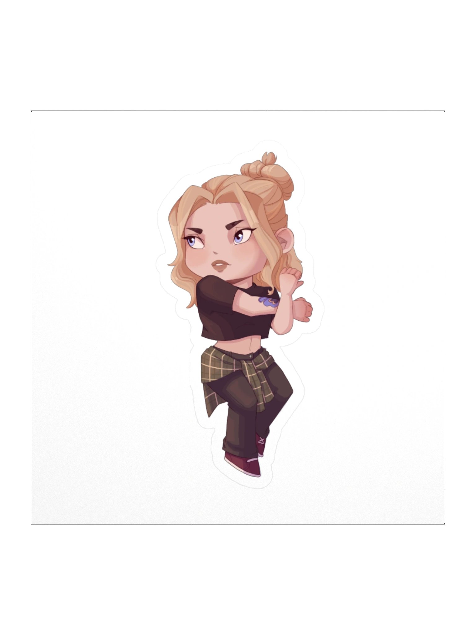 Chibi Teagan Levy Sticker product image (1)