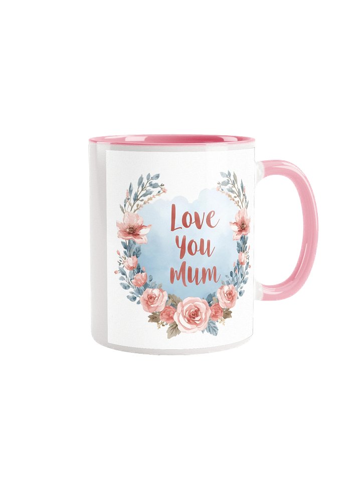 Love You Mum Floral Mug product image (1)