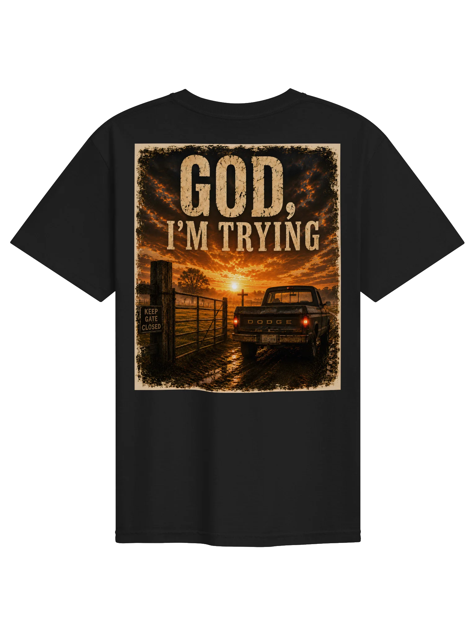 God, I'm Trying Classic Tee product image (14)