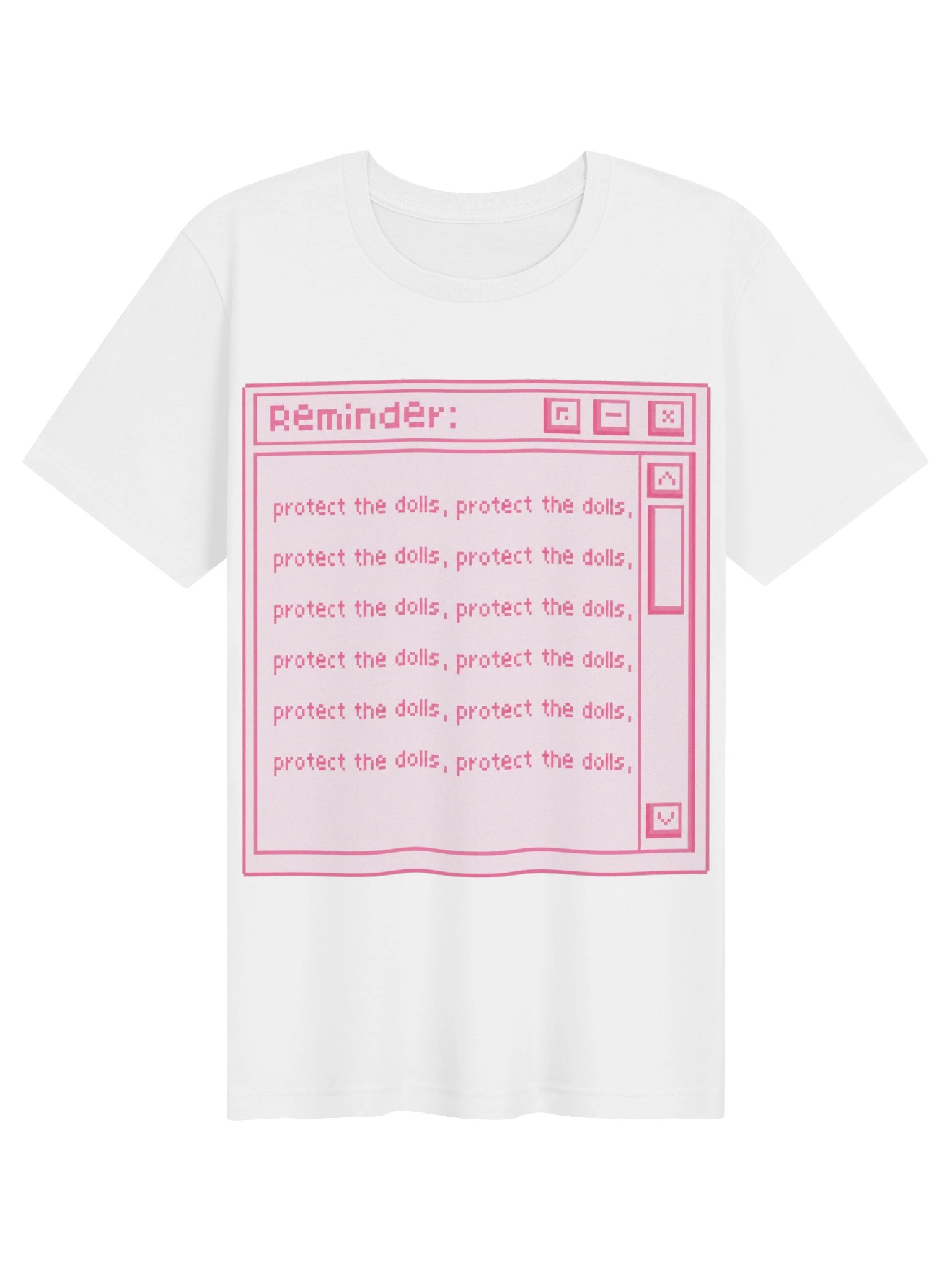 Reminder: Protect The Dolls Tee | Trans Pride Graphic Tee product image (2)