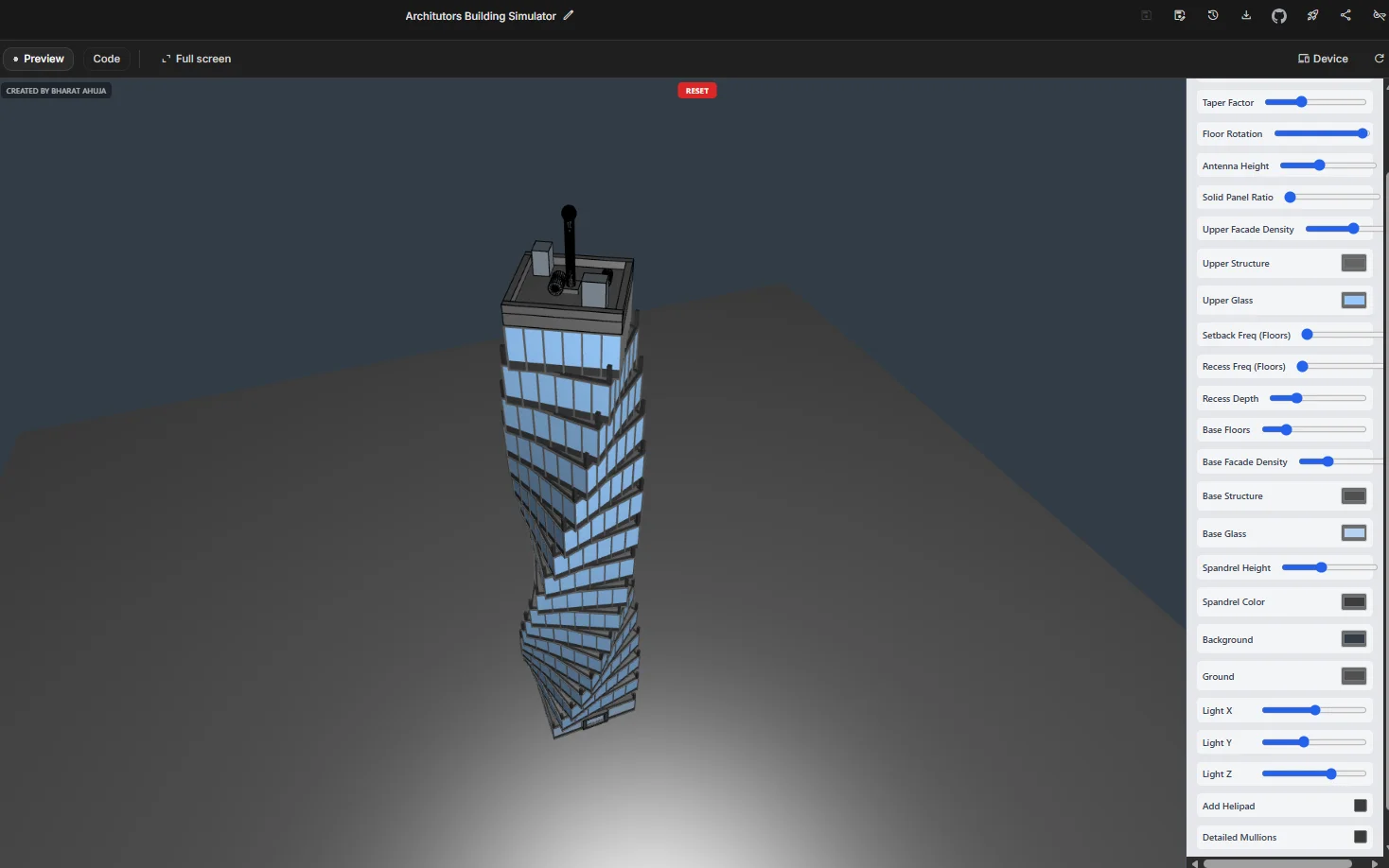 Parametric Tower Design Simulator Access Link product image (3)