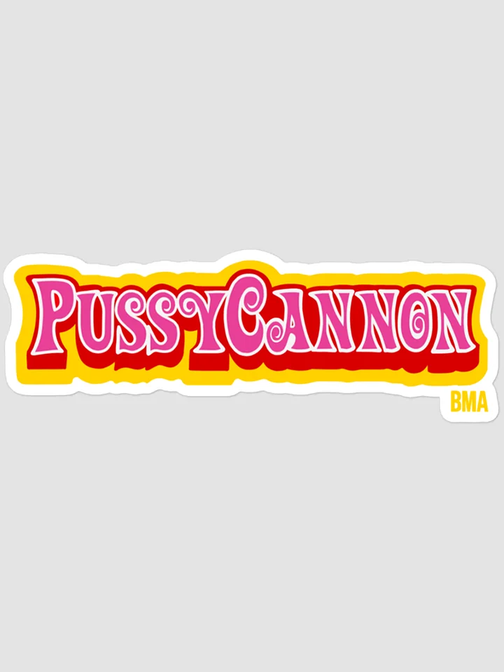 PussyCannon Sticker product image (1)