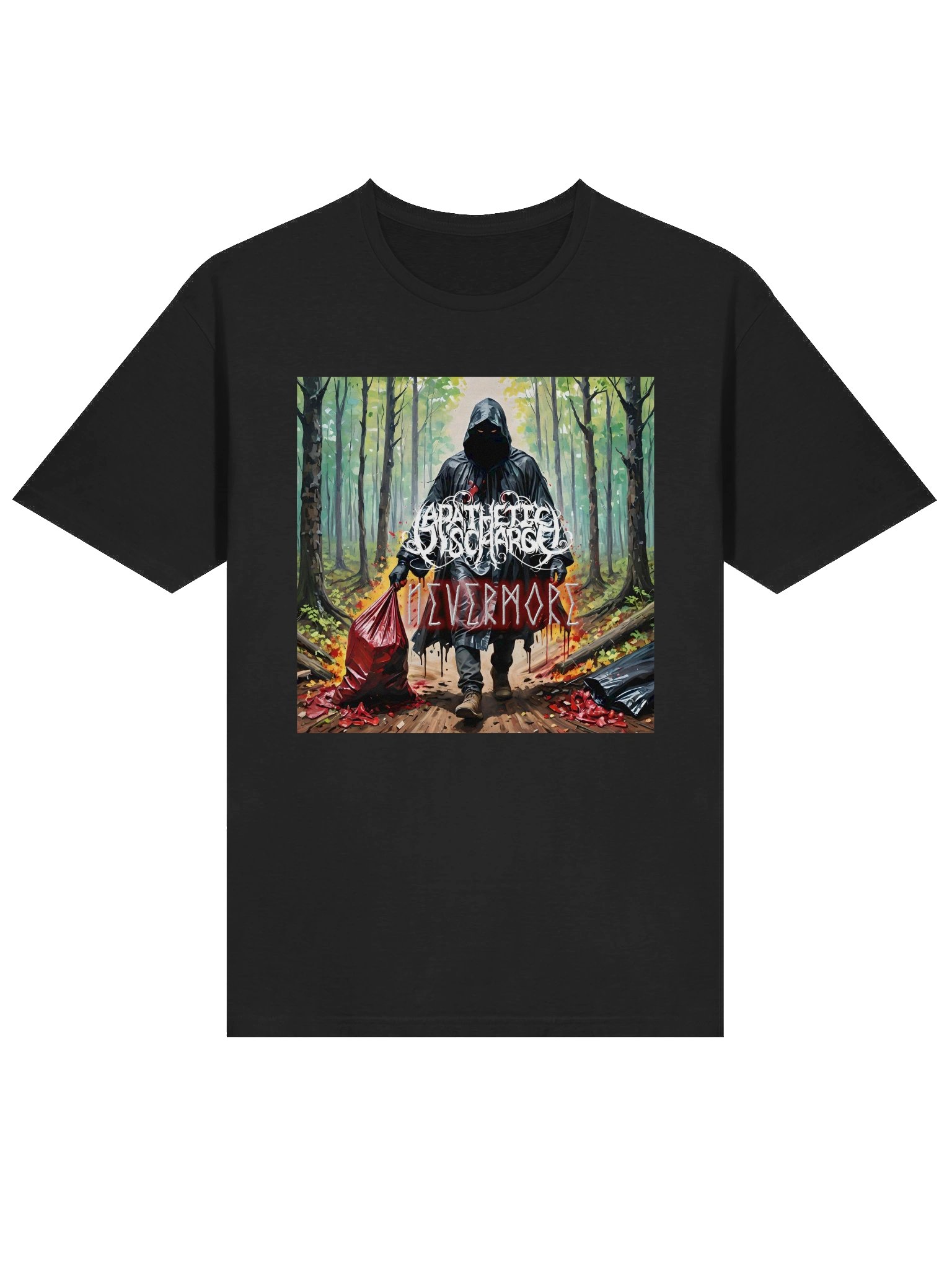 Apathetic Discharge Nevermore Single Art product image (3)