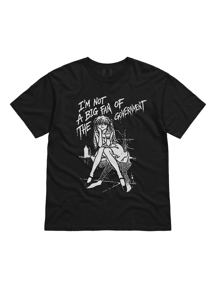 NOT A BIG FAN T-shirt, black