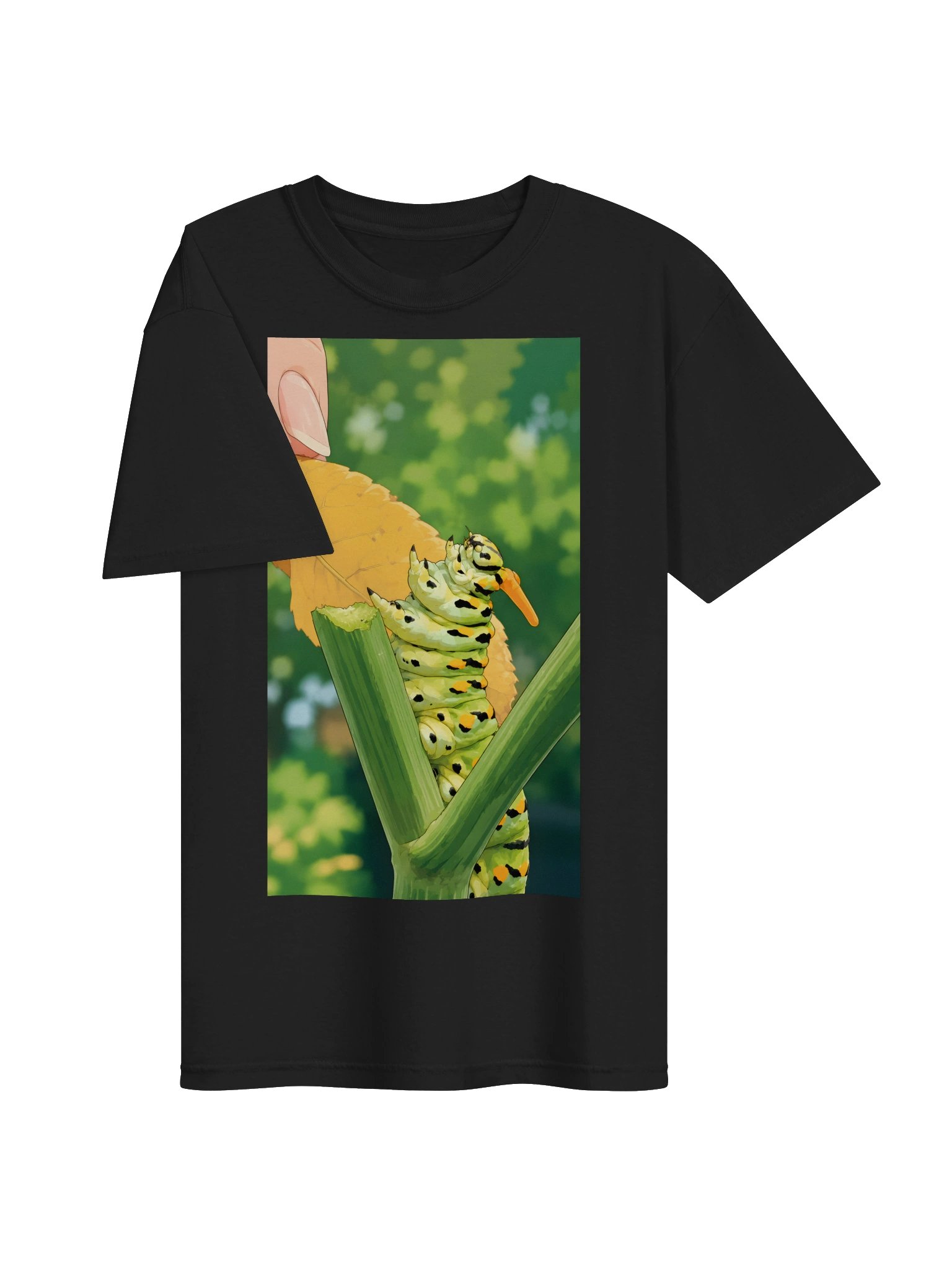 Anime Eastern Black Swallowtail Caterpillar Tee 🐛 product image (8)