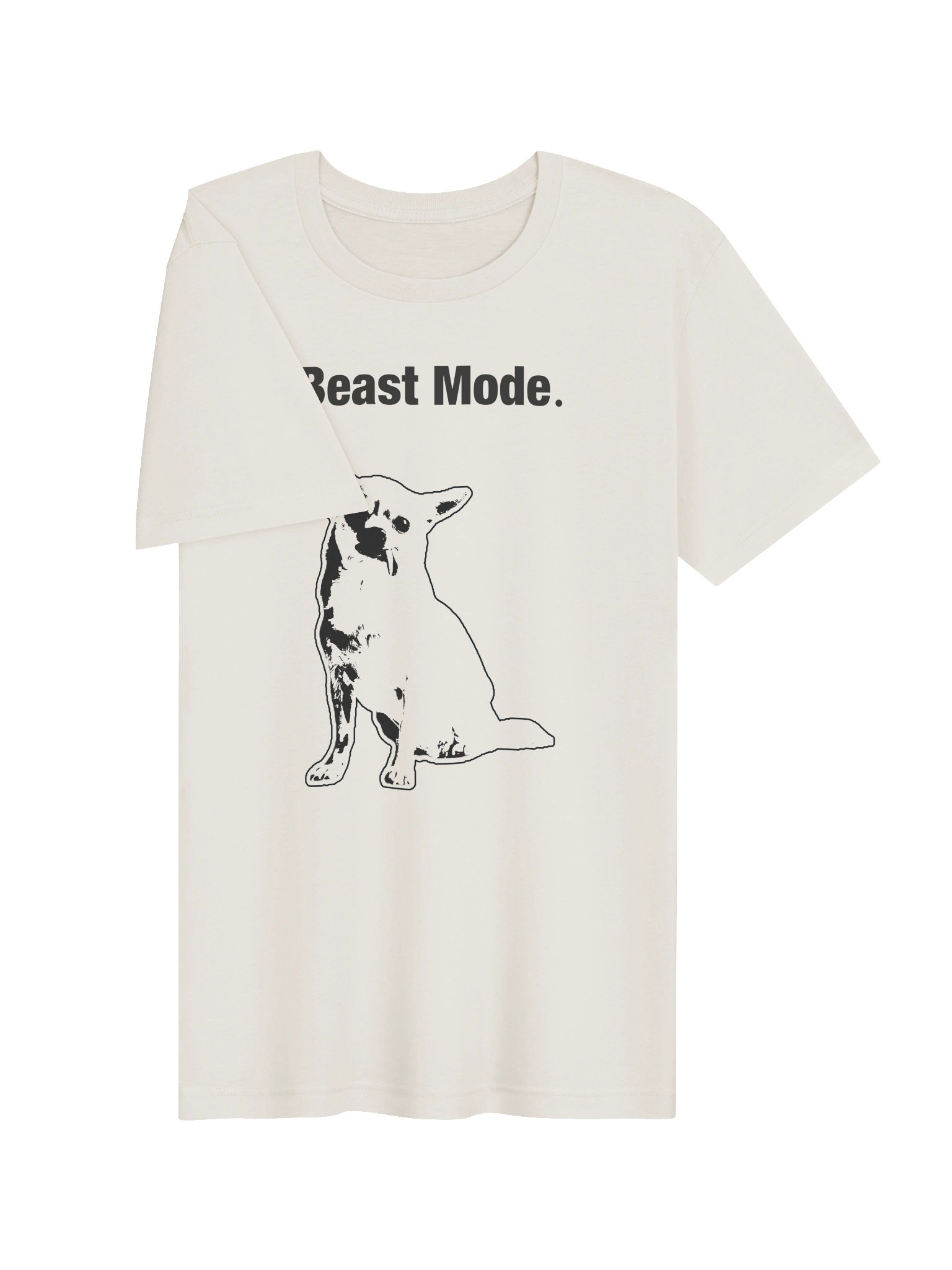 Beast Mode Dog Silhouette Tee product image (3)