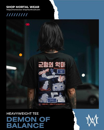 Demon of Balance (균형의 악마)
A playful clash of chaos and harmony unfolds in retro manga style. Demon of Balance
(균형의 악마) captur...