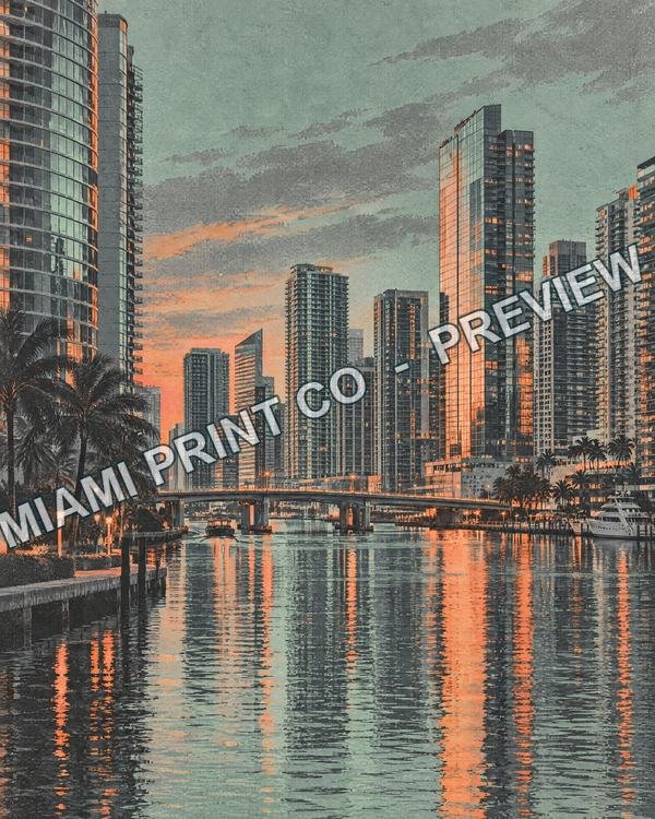 Brickell | Framed Art Print product image (241)