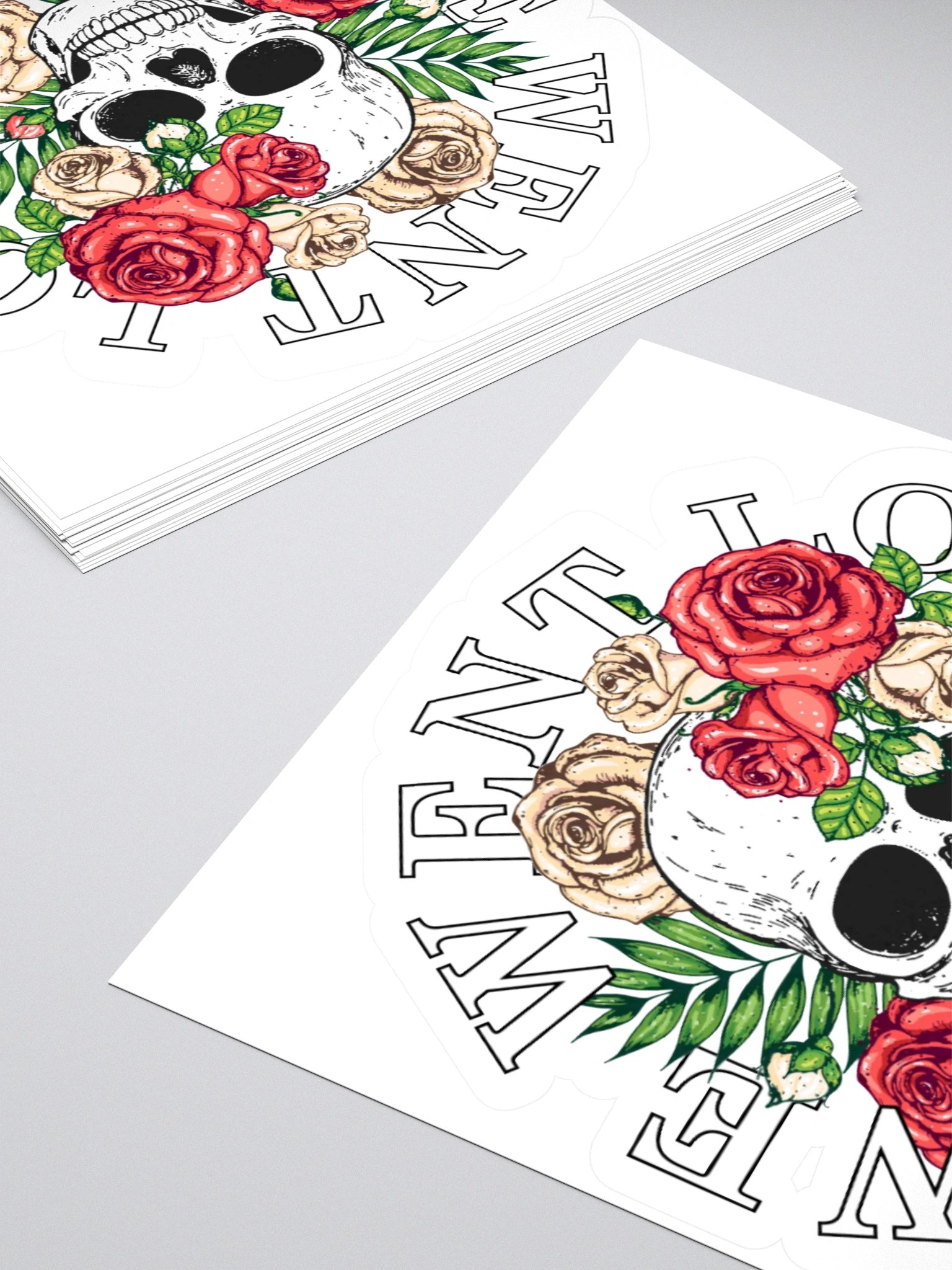 "We Went Long" Skull Sticker product image (4)