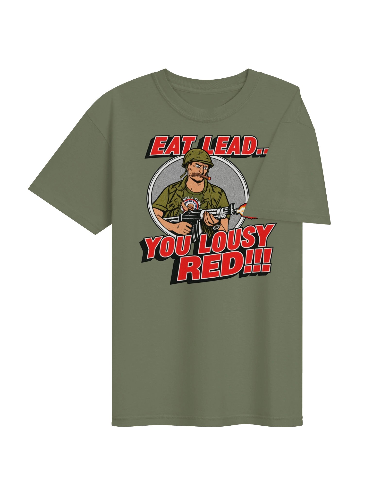 EAT LEAD... YOU LOUSY RED!!! Heavyweight T-Shirt product image (20)