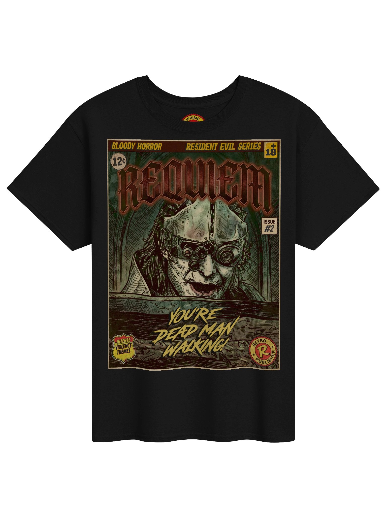 Resident Evil Requiem Comic Art T-Shirt product image (1)