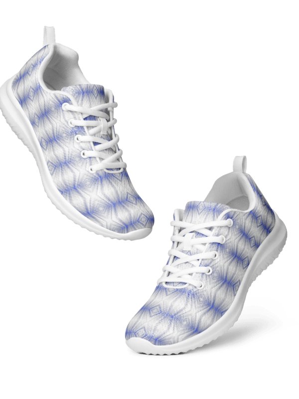 Electric Blue Diamond Flux Diamond Blue Gradient Women's Athletic Shoes product image (9)