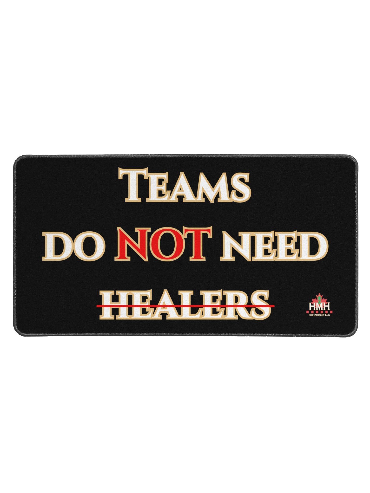 HMH No Healers Deskpad (Dark) product image (1)