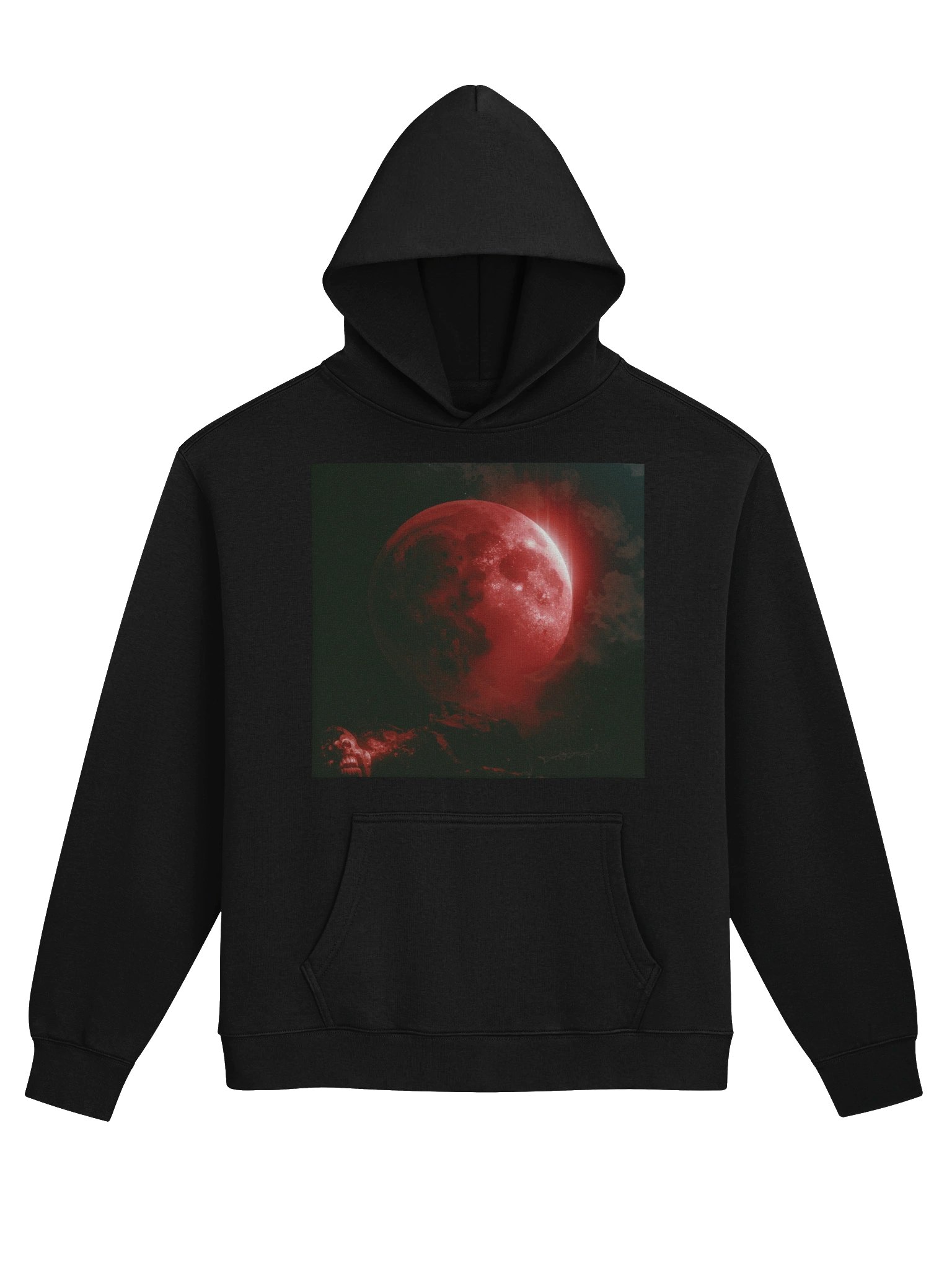 BLOOD MOON 01 HOODIE (PREMIUM) (UNISEX) product image (1)