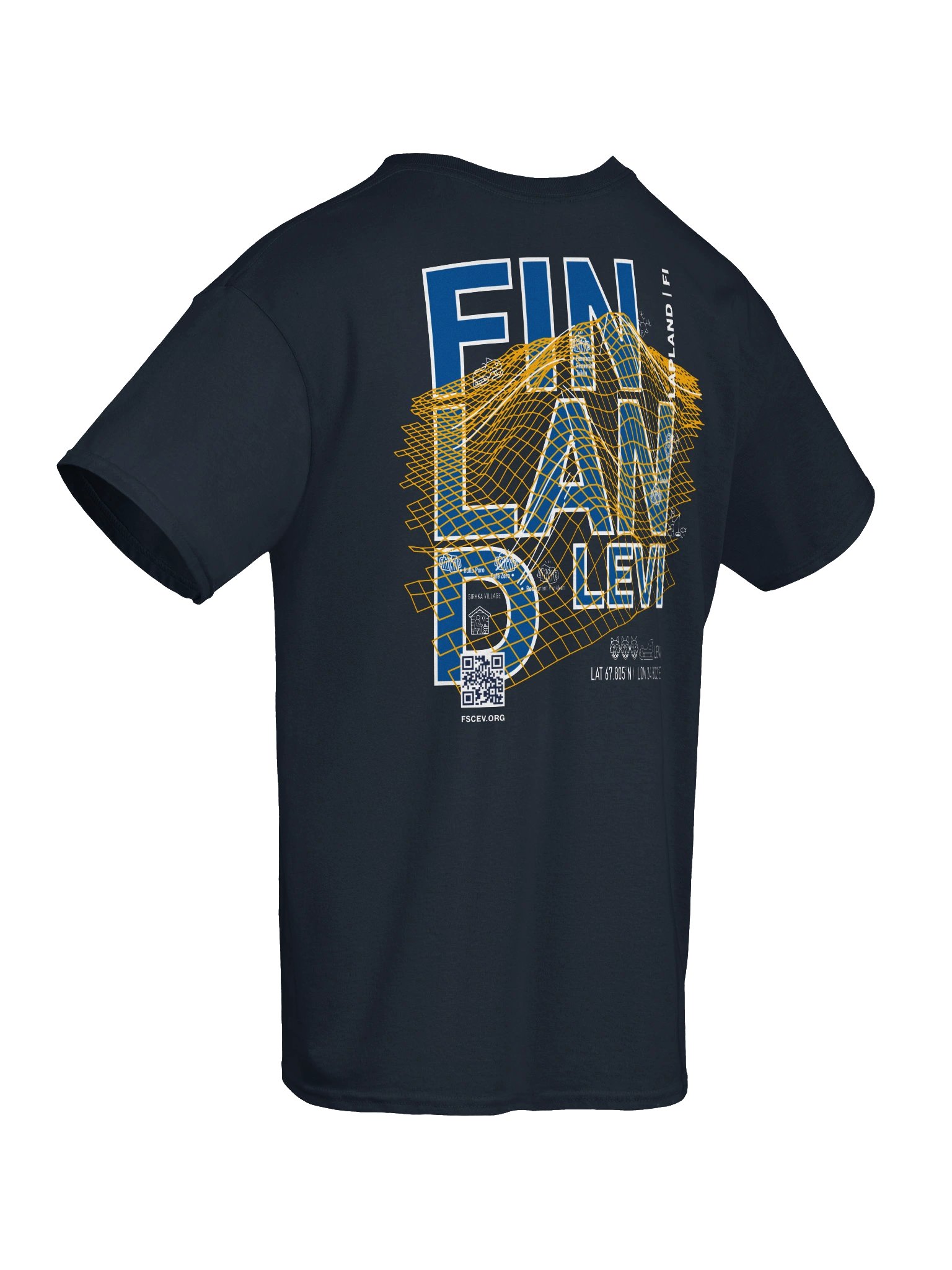 Finland / Levi Coordinates & Resort (front and back) product image (7)