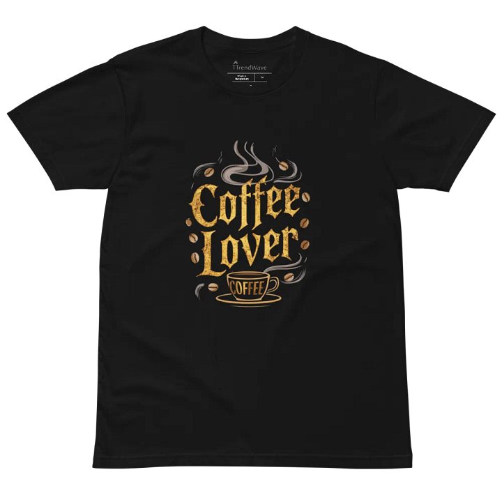 Gothic Gold Coffee AS Colour Unisex Premium T-Shirt product image (6)