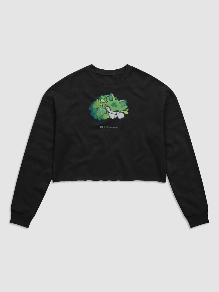 Sleeping Chloe • Women's Fleece Crop Sweatshirt product image (1)