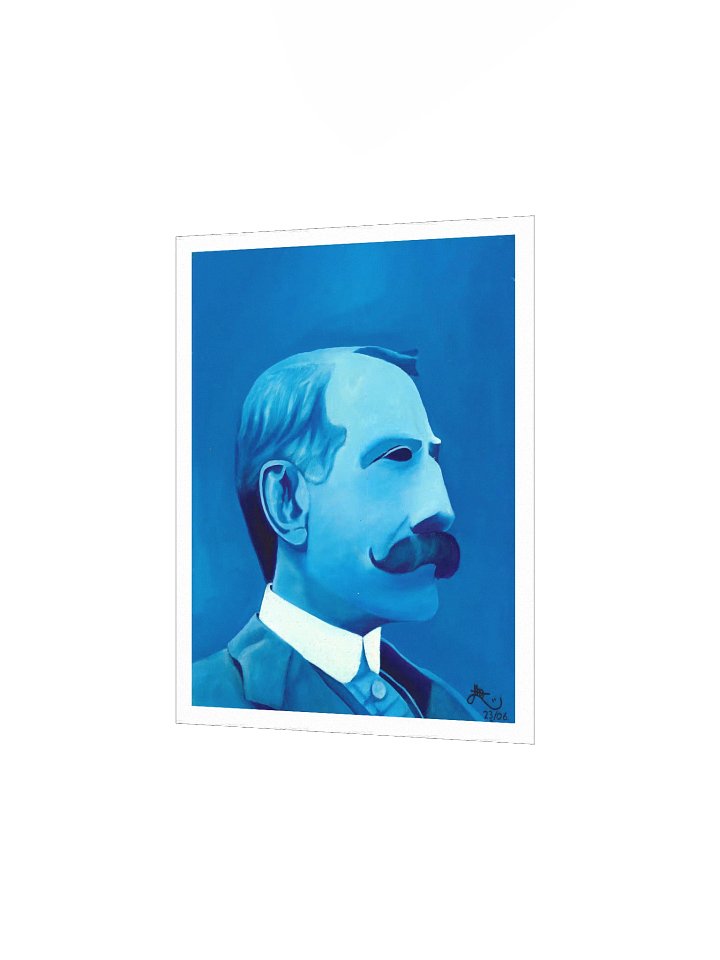 Blue (Vibrant Matte Poster Print) product image (8)