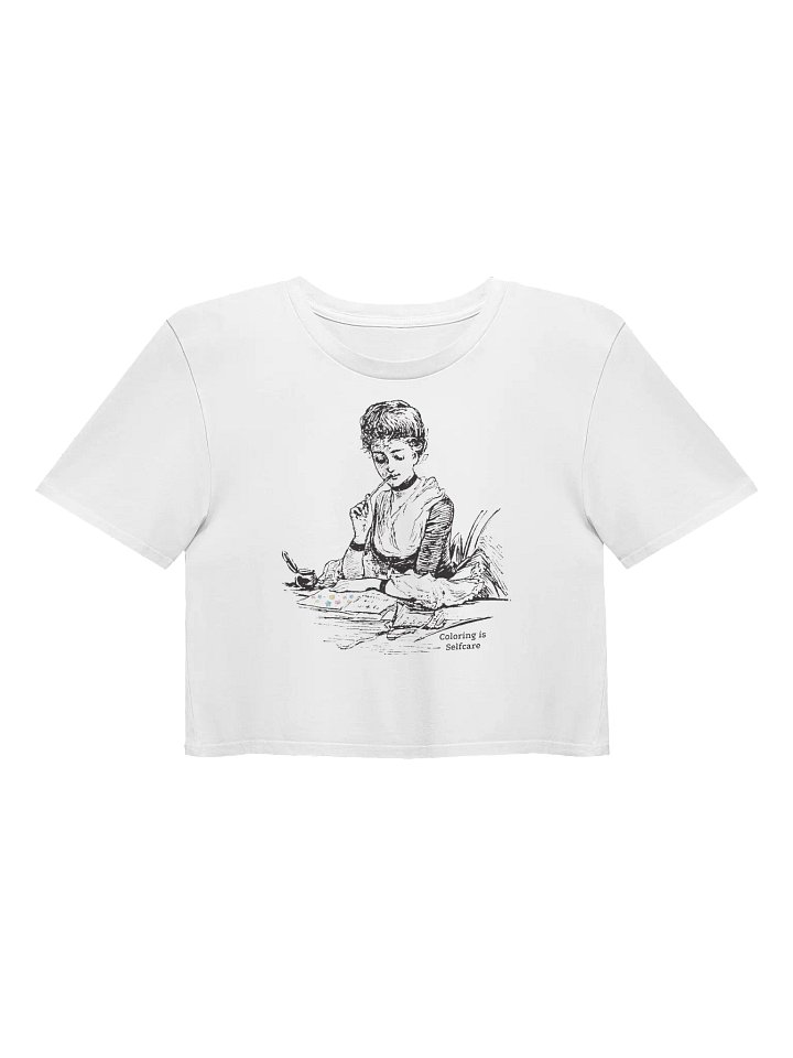 Coloring Selfcare Crop Top product image (1)