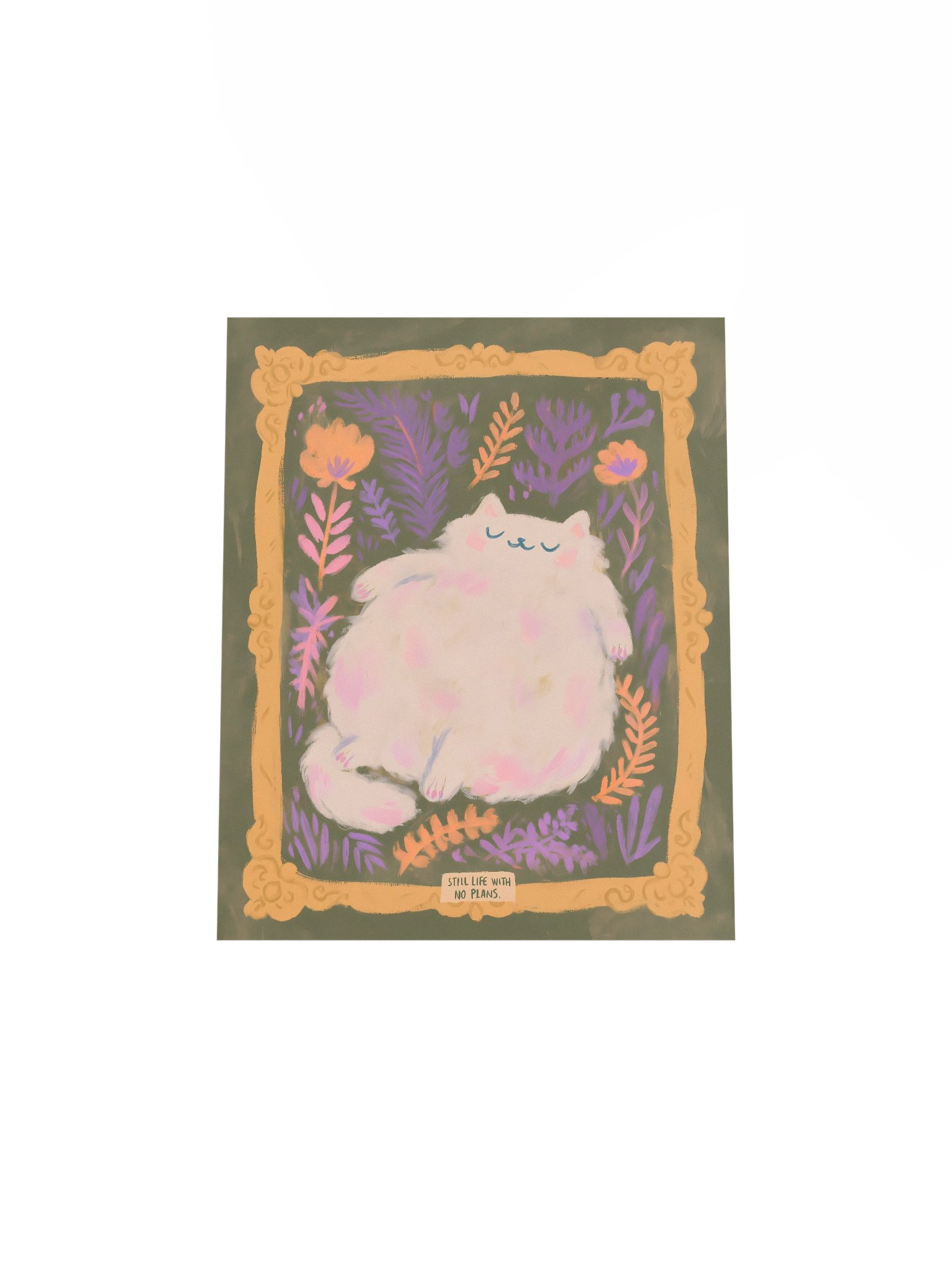 Still Life With No Plans Cat Poster product image (18)