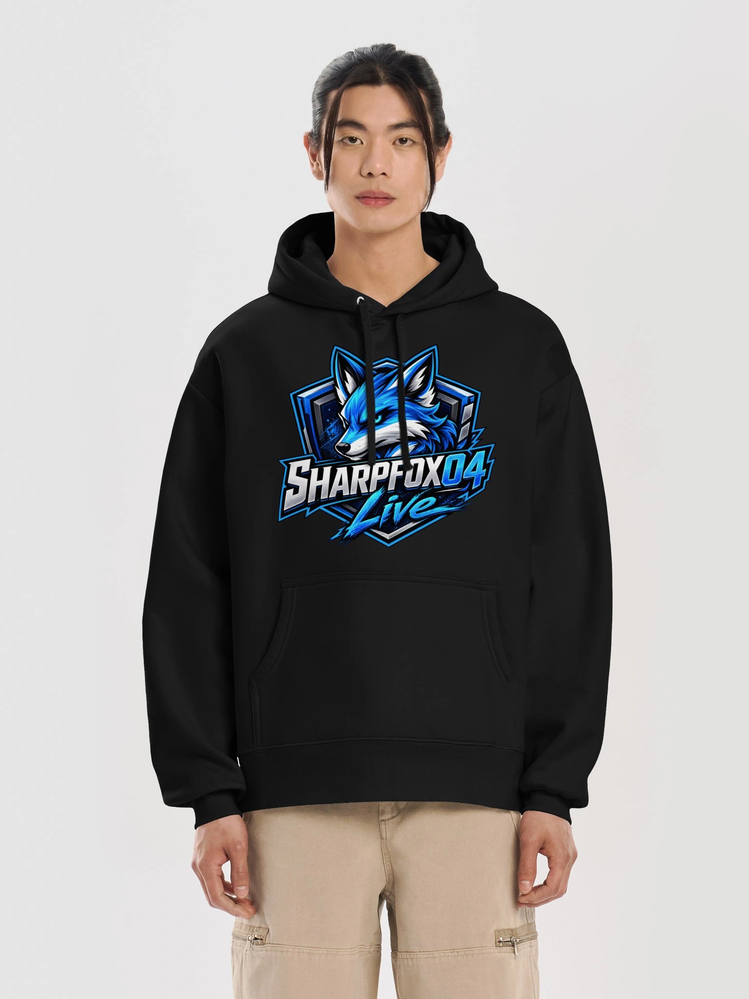 "Midnight Blue" Colored-Main Logo Unisex Heavy Hoodie product image (5)