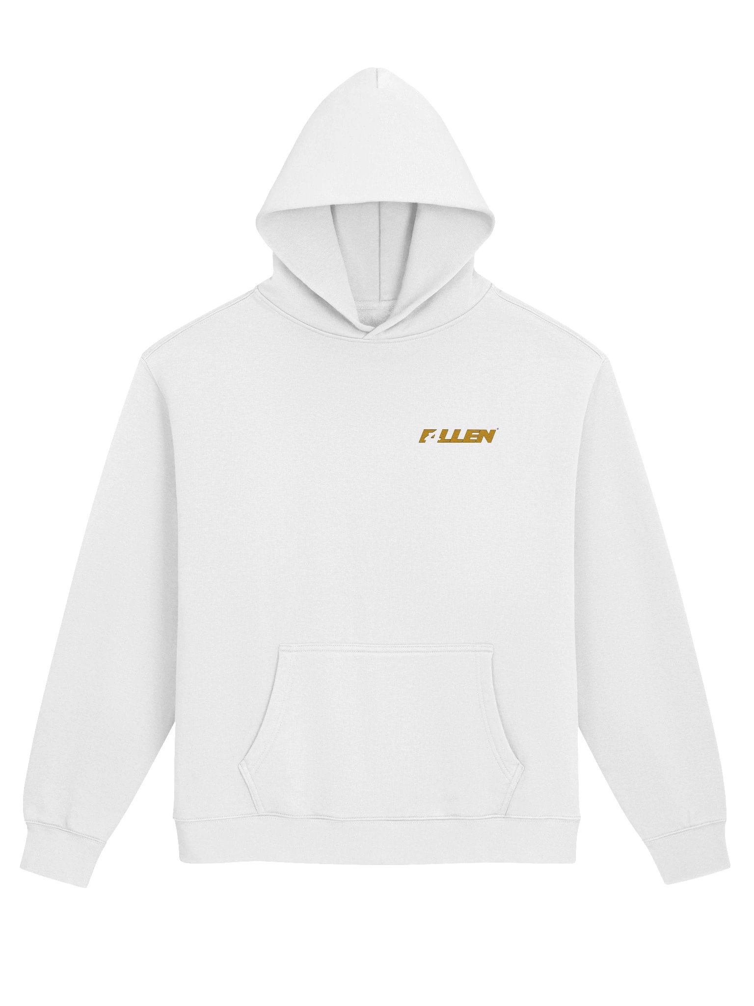 F4LLEN Race Car Hoodie [ White ] product image (1)