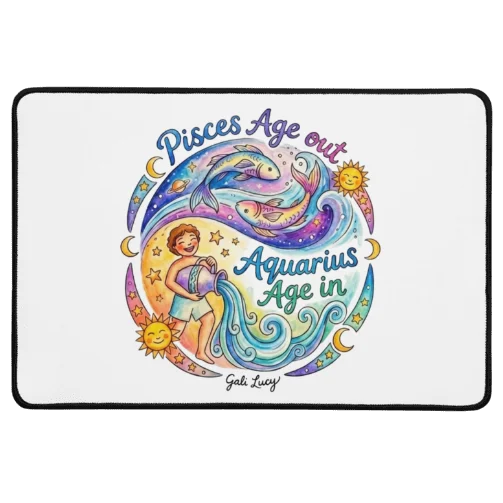 Aquarius Age Desk Mat product image (2)