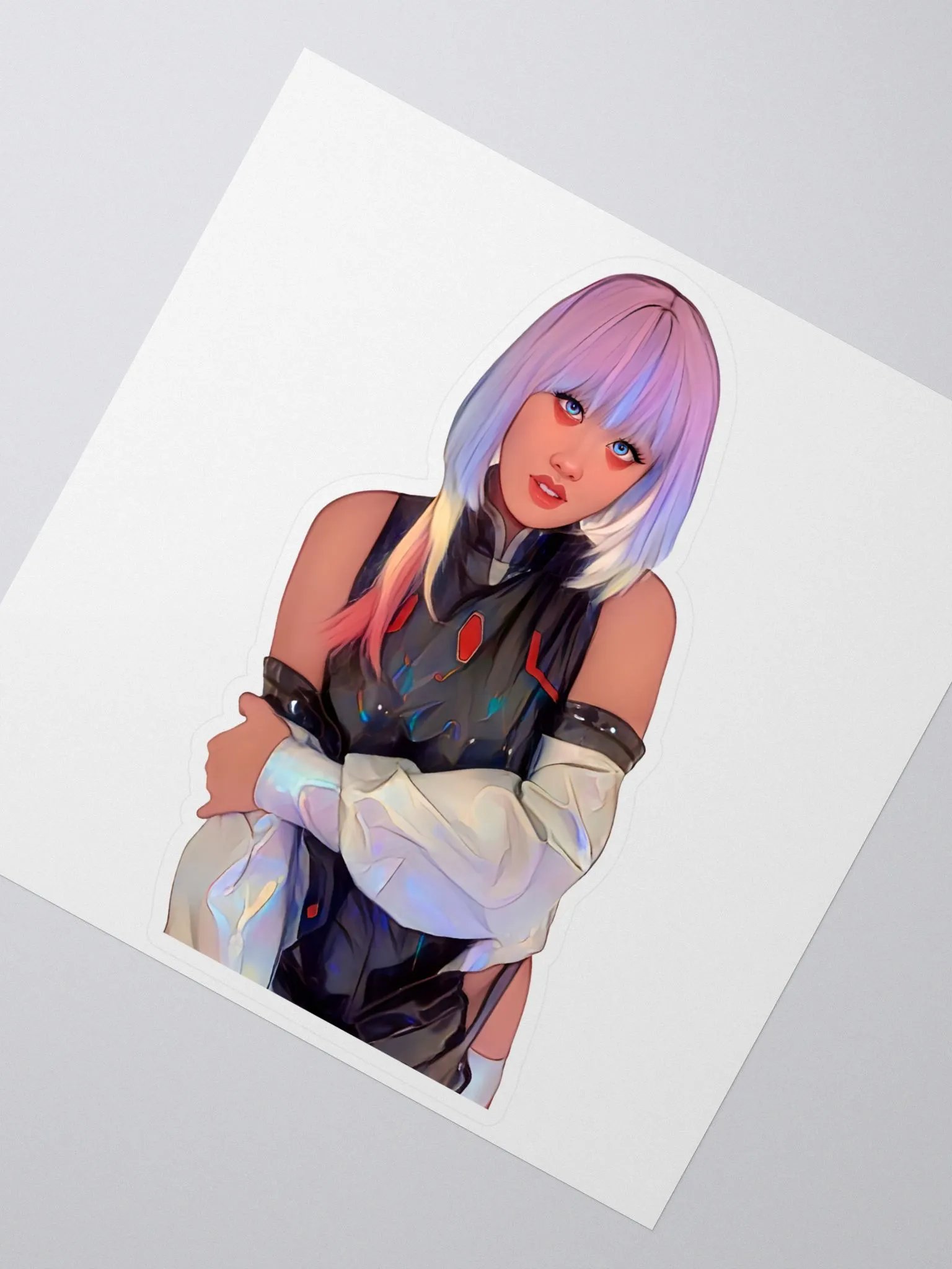 Lucy from Cyberpunk Sticker product image (2)