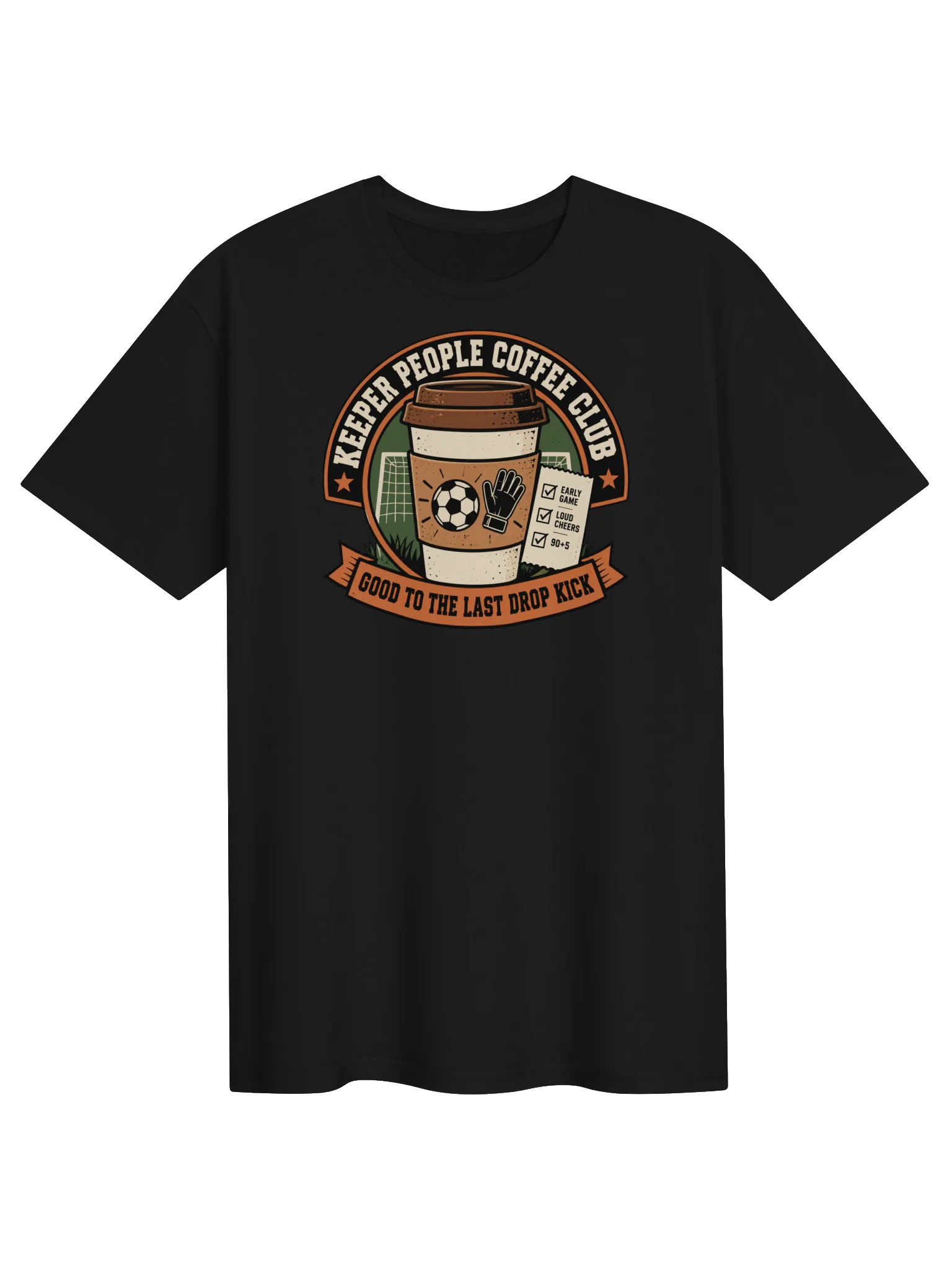 Keeper People Coffee Club Soccer Tee product image (1)