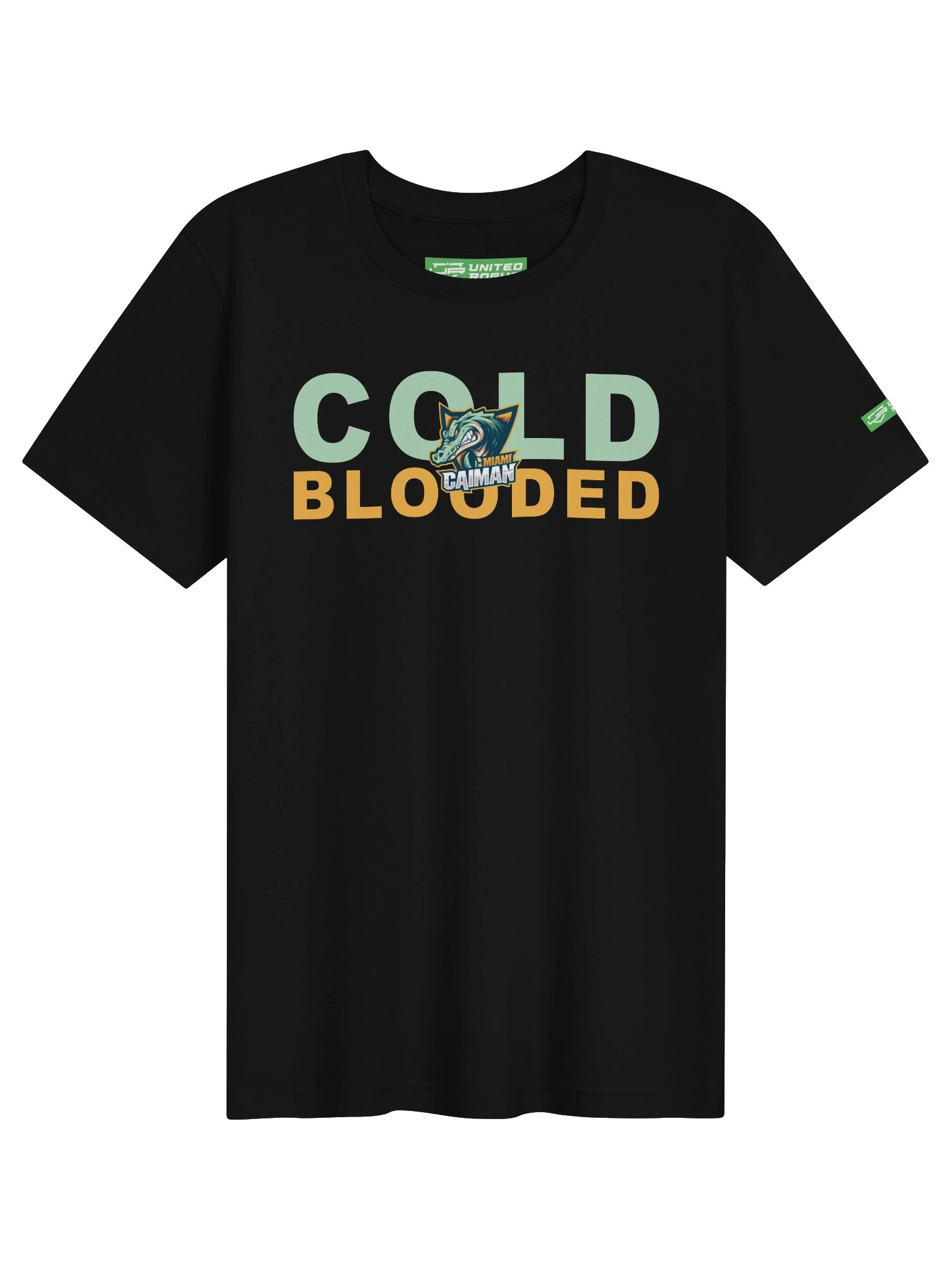 Miami Caiman Cold Blooded Slogan Series Tee product image (1)