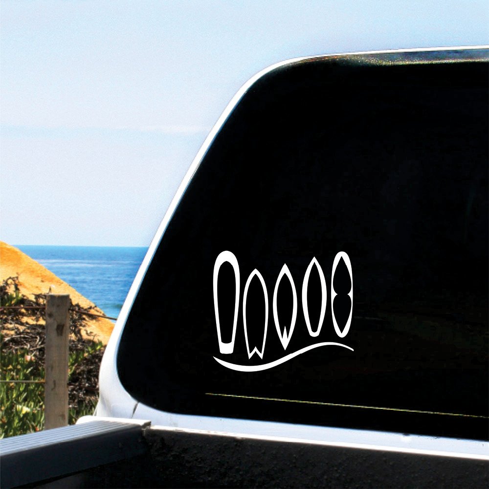 Surfboard Alley Vinyl Decal product image (1)