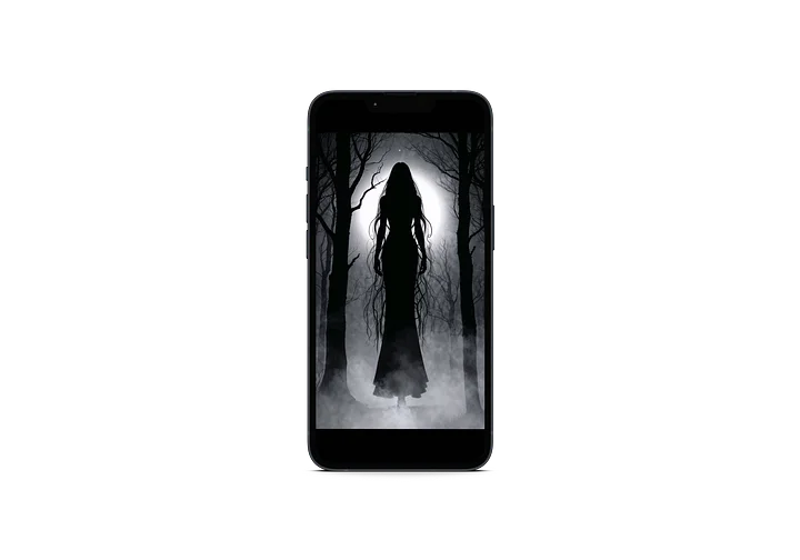 Moonlit Apparition Phone Wallpaper product image (1)