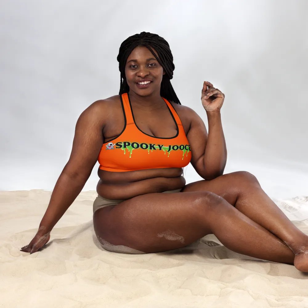 SPOOKY JOOCE Padded Sports Bra -Orange product image (7)