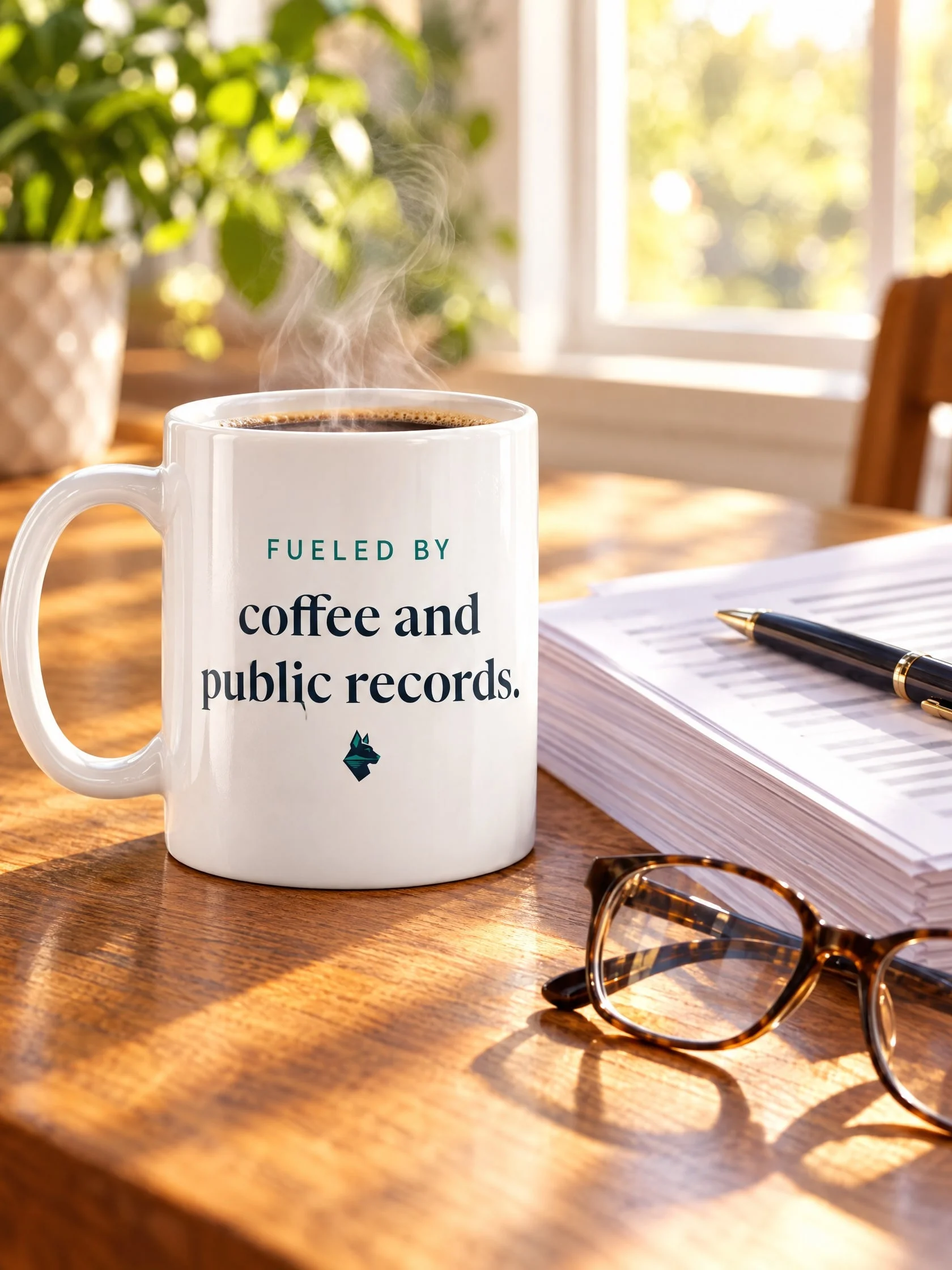 Coffee and Public Records Mug