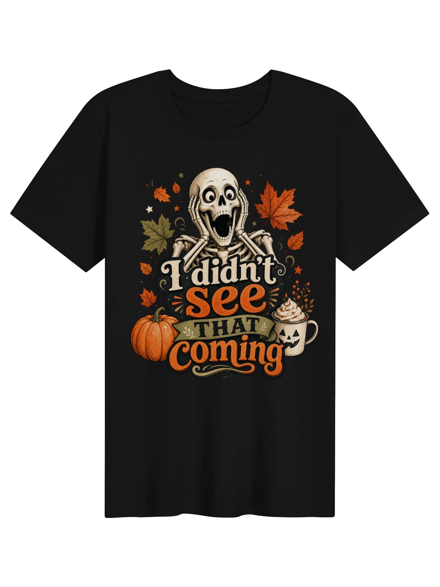 I Didn't See That Coming Skeleton Tee product image (1)