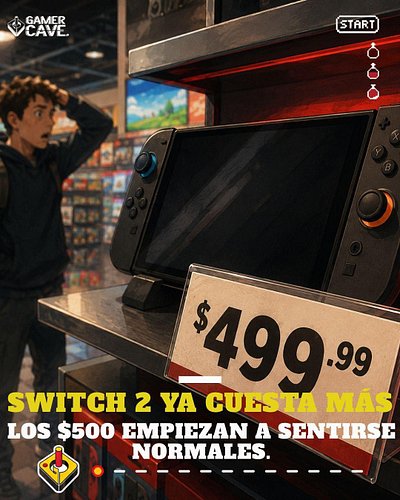 Desde hoy, 1 de septiembre, el precio sugerido de Nintendo Switch 2 en Estados Unidos sube de $449.99 a $499.99. Nintendo ya ...