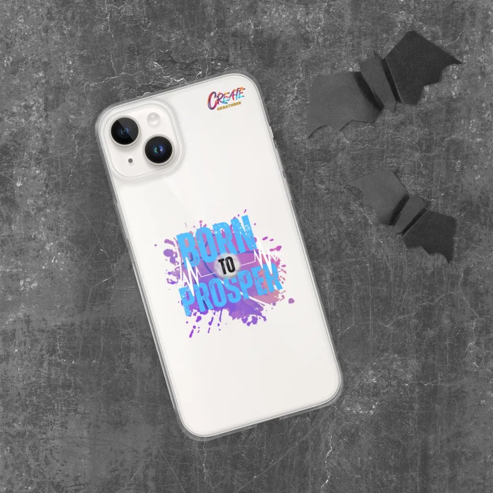 Born to Prosper iPhone Case product image (263)