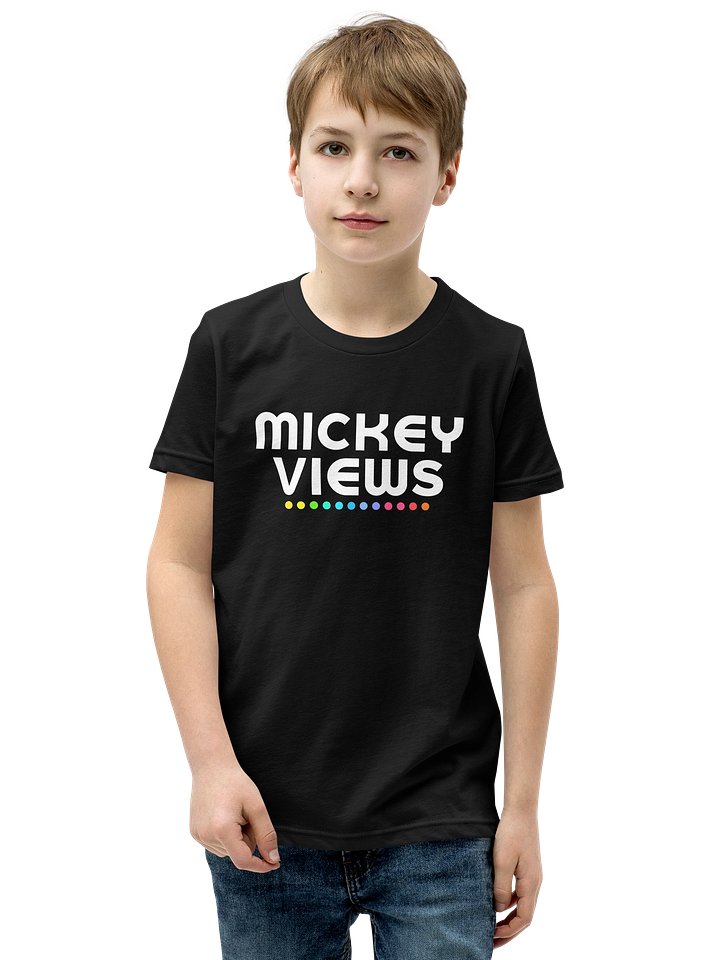 Mickey Views Future Font Kids T-Shirt product image (2)