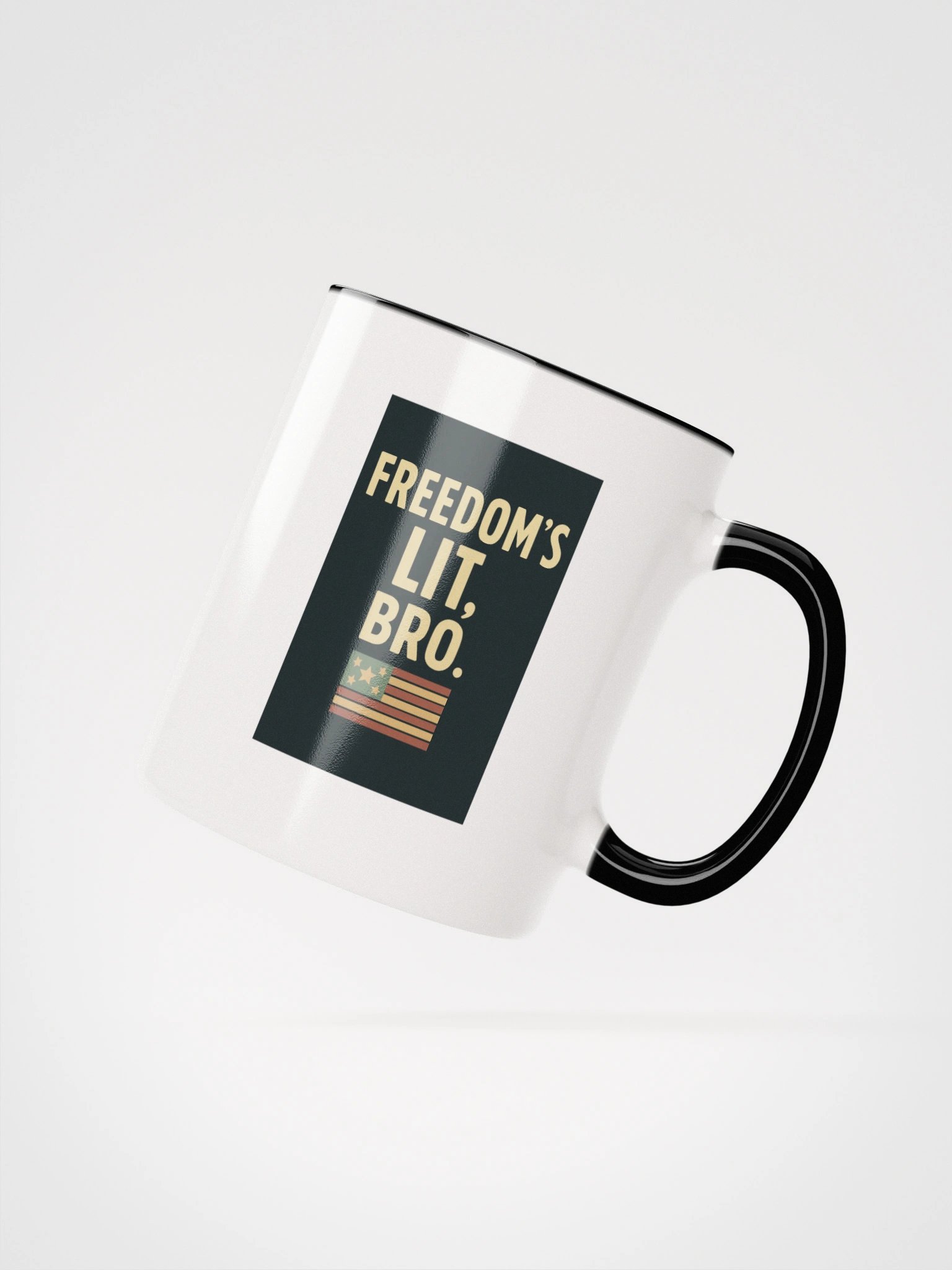 Freedom’s Lit, Bro — Mug product image (3)