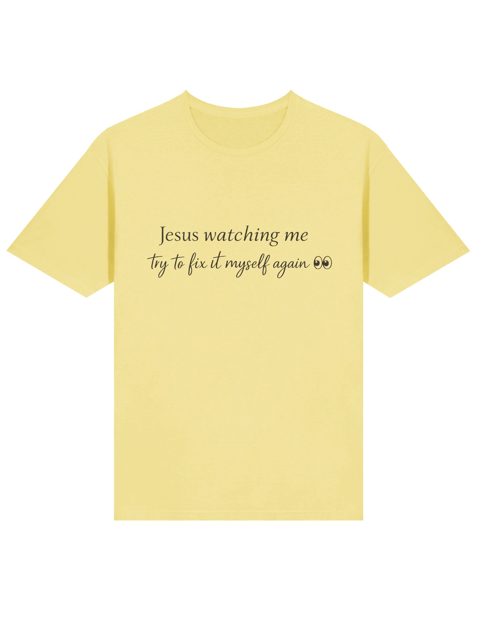 Jesus Watching Me Try to Fix It Myself Again Shirt – Funny Christian T-Shirt, Faith Humor Tee product image (4)
